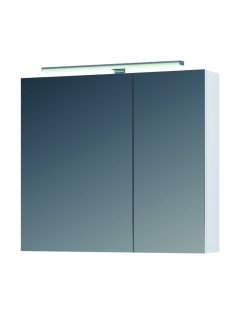 Зеркало-шкаф с подсветкой Vigo Plaza zsh.PLA.80.El 80 см белый